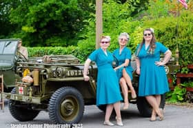 1940’s and vintage close harmony trio, soprano, alto and mezzo, the LahDiDahs, will be performing