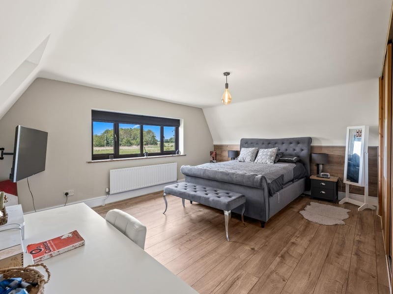 A second first-floor bedroom.