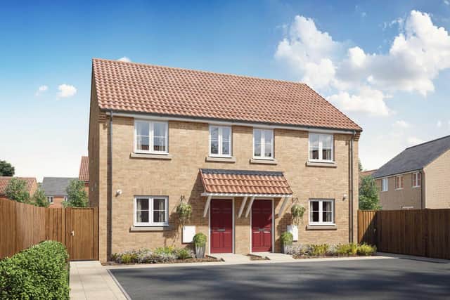 CGI of 'The Apple', a three-bedroom home at Frampton Gate. Copyright Longhurst Group.