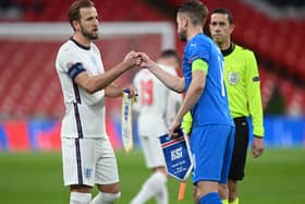 Harry Kane is a man England can build their team around. (Photo by Michael Regan/Getty Images)