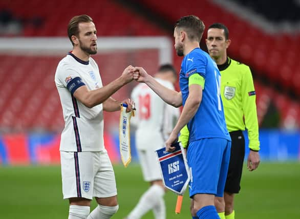 Harry Kane is a man England can build their team around. (Photo by Michael Regan/Getty Images)