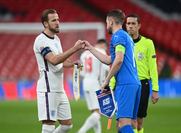 Harry Kane is a man England can build their team around. (Photo by Michael Regan/Getty Images)