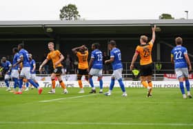 Boston lost at home to Wealdstone on Saturday - Pic by Alex Mather Photography.