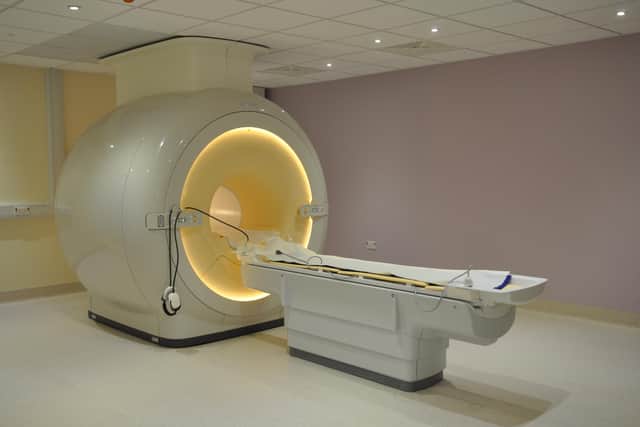 The £465,000 MRI scanner at County Hospital, Louth, where about 35,000 scans have taken place in the last five years.