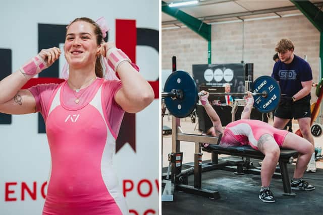The 22-year old is now set to represent England at the Commonwealth Powerlifting Championships in September. Photos by Jager Shoots.