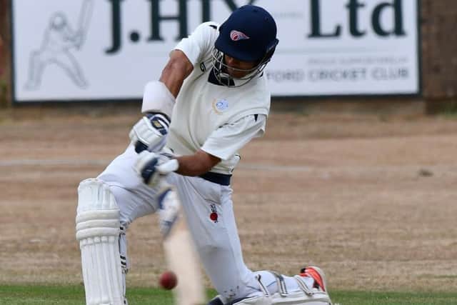 Sean Solia with the winning six for Sleaford on Saturday.