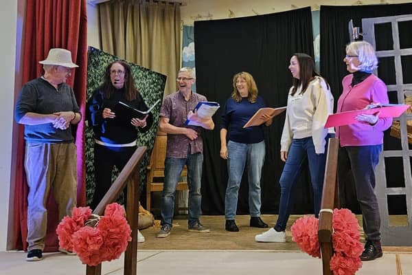 Rehearsals for Louth Community Panto Group's show The Wizard of Oz.