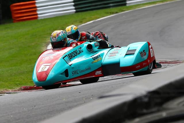 Ellis and Clement in race action at Cadwell