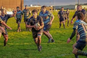 Try scorer Koebi Austin. Pic by David Dales.