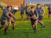Try scorer Koebi Austin. Pic by David Dales.
