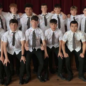 Rugby sevens team mates who will be fundraising for the Lincs and Notts Air Ambulance in memory of friends Will Ray and Eddie Shore.