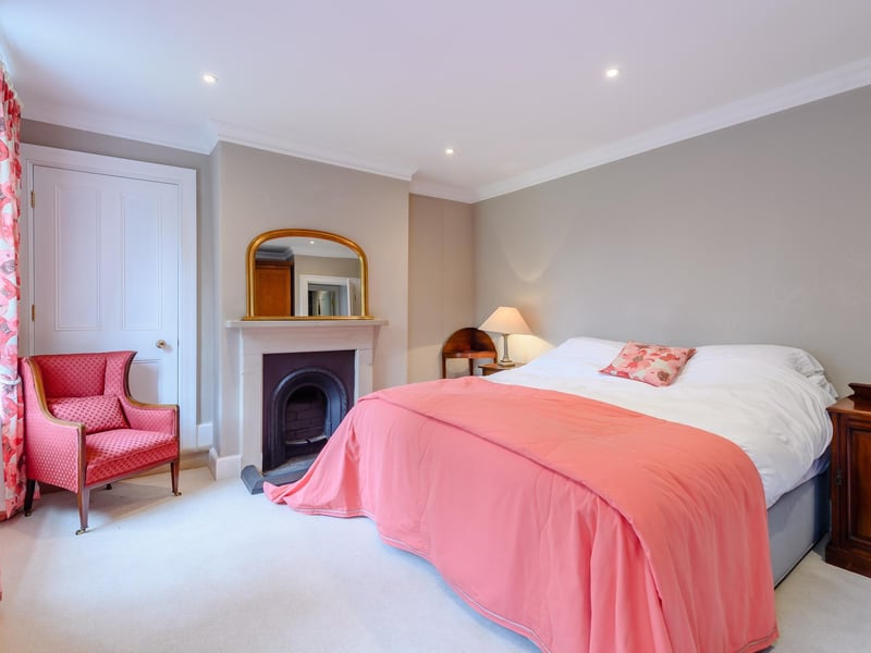 Another one of the five bedrooms ...