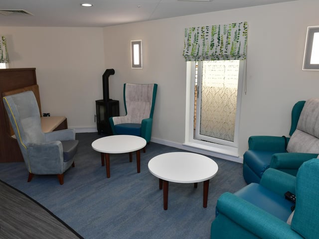 A view from the other end of the new Lounge and Kitchen area.