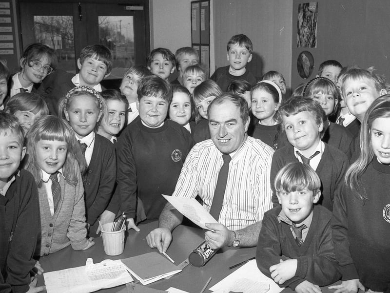 John Kick taking up the headship at Old Leake Primary School. The 46-year-old had taught in Bedford, Warrington and Scunthorpe before being appointed head at Bucknall, near Horncastle, 16 years earlier. "I attended a village primary school, and I am sure that they provide the best environment to educate our own children," he said.