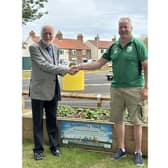 Councillor Owen Bierley, left, and Cllr Trevor Wright.
