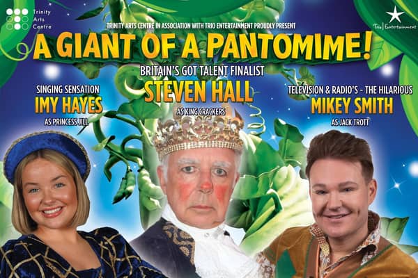 Don't miss the chance to see Jack and the Beanstalk at Gainsborough's Trinity Arts Centre.