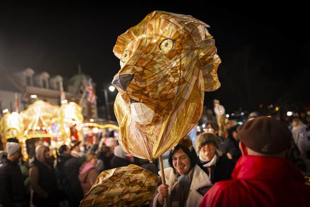 A scene from last year's Illuminate parade. Picture: Electric Egg