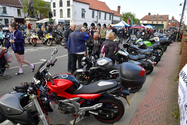 Spilsby was buzzing for the annual Bike Night.