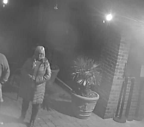 Do you know this woman? Police would like to speak to her.