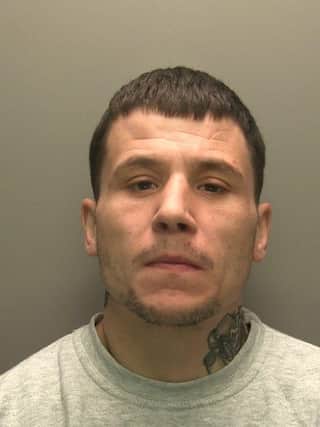 Robert Burton, 34, is wanted on recall to prison.