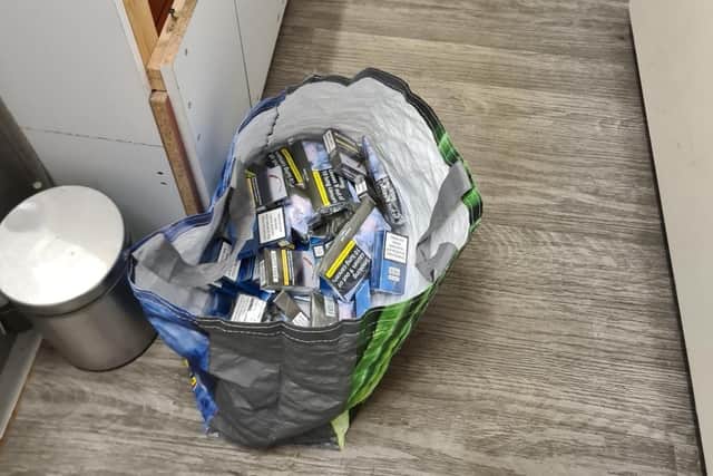 Illegal cigarettes were seized during raids at two Gainsborough shops for a second time