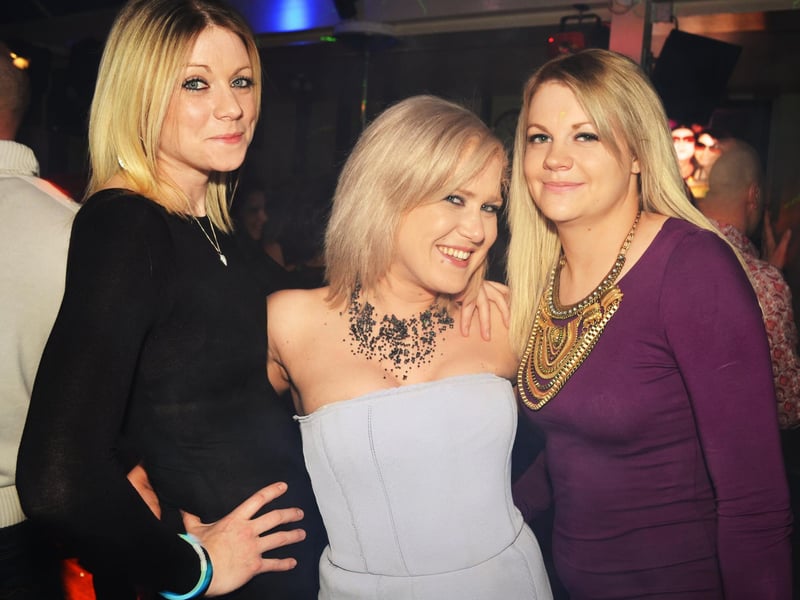 A trio that appeared in the Louth Leader as part of its Big Night Out feature.