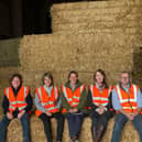 Guests and hosts Susanna Gorst, Nicola Massey, Romina Llorente, Louise Burchnall and Gary Mettam, Blankney Estates