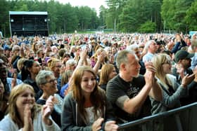 Jack Savoretti concert, Sherwood Pines.     