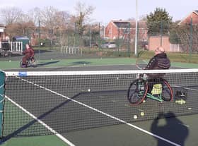 Wheelchair tennis sessions are now available in Sleaford.