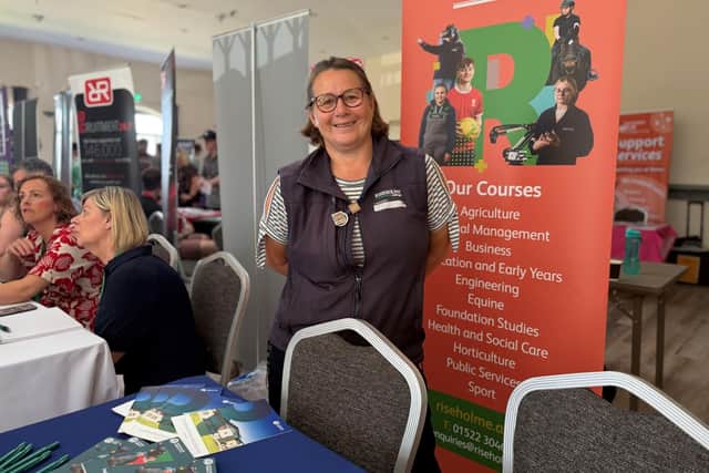 Sharon Kirby, from Riseholme College