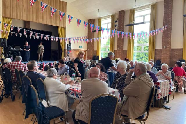 Old Leake Community Centre was among the causes chosen to receive support in the last round of funding. Here, it marks this year's D-Day.