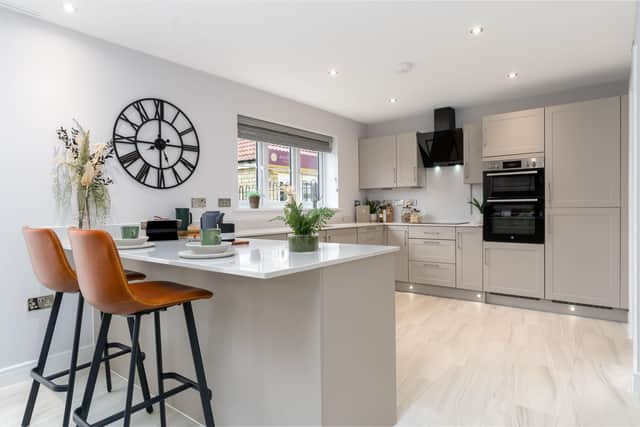 Interior of The Walnut show home