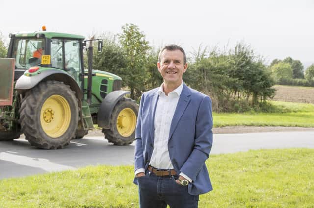 Quickline CEO Sean Royce at Barnetby Le Wold in Lincolnshire. Photo: Sean Spencer/Hull News & Pictures Ltd