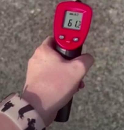 THE RSPCA has released a video showing how quickly the temperature of pavements can rise.