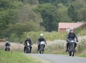 The Riders return down the Hill.  All photos by Chris Frear