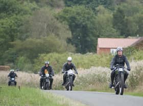 The Riders return down the Hill.  All photos by Chris Frear