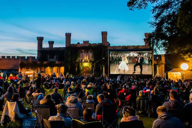 Grease screened at Lincoln Castle.