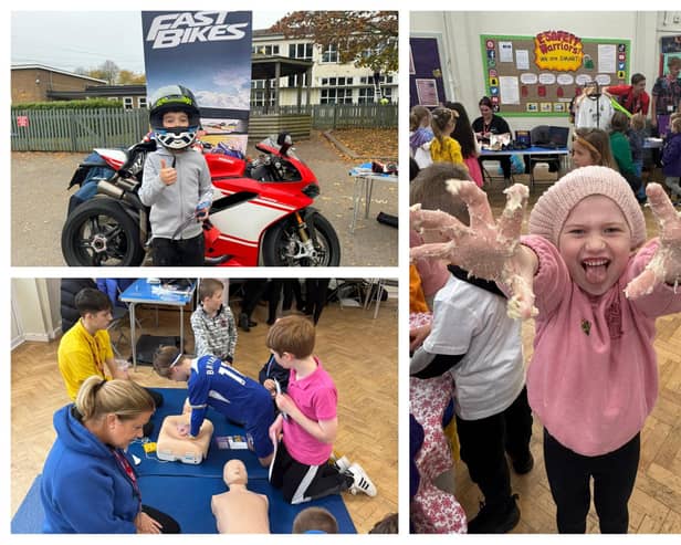 Horncastle Primary School pupils enjoy an inspiring careers day. Photos supplied