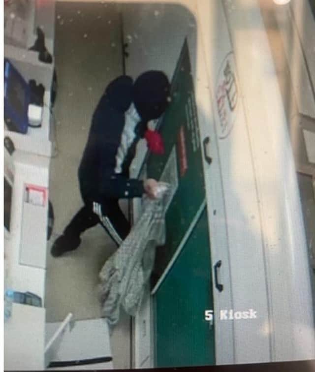 Louth’s police team have released this image  following the burglary at Morrison's.