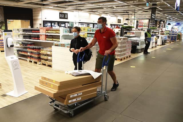 Shoppers in Ikea. Picture: Julian Finney/Getty Images.