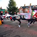 Festive  Fabuloso had Wainfleet dancing at the Christmas market and lights switch-on.