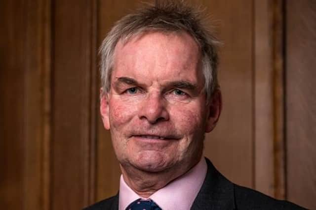 Leader of Lincolnshire County Council, Coun Martin Hill.