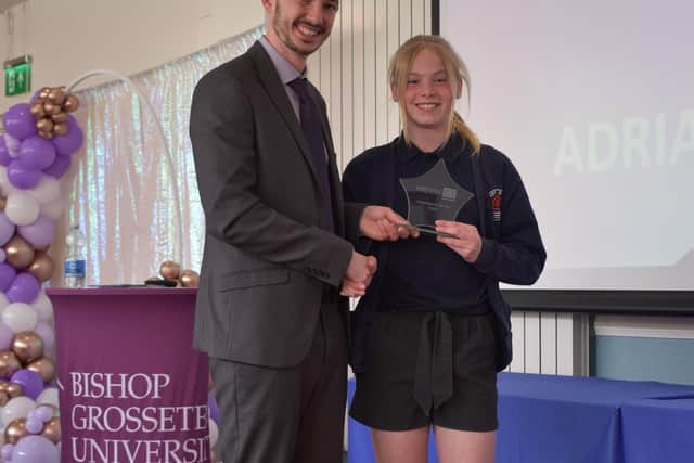 Winner of the Primary Inspirational Child of the year
