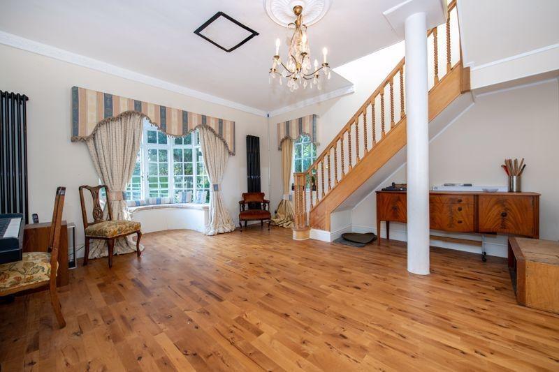 The dining room.
