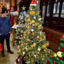 Horncastle's St Mary's Church Christmas Tree festival 2022.