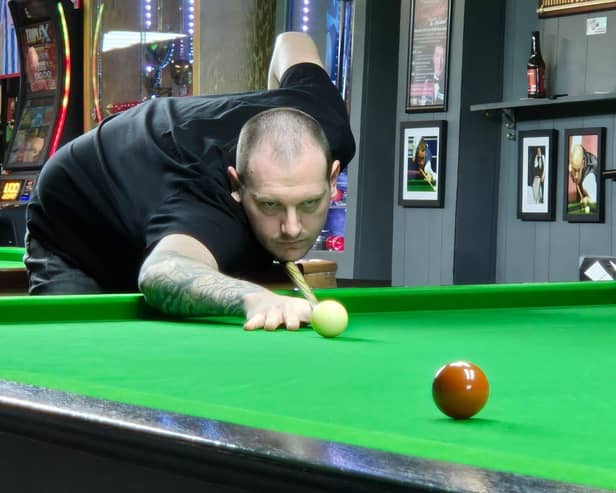 Gary Brown won two frames for the League champions