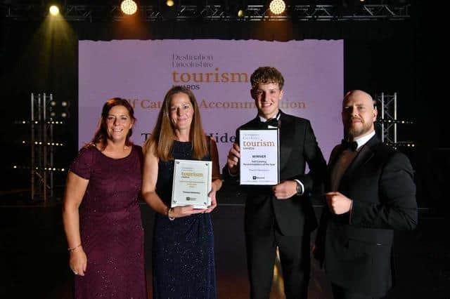 Treetop Hideaways won the Self Catering Accommodation of the Year award.