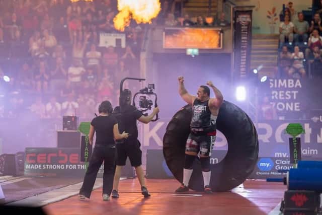 The UK's Strongest Man 2025 event was televised on Channel 5.