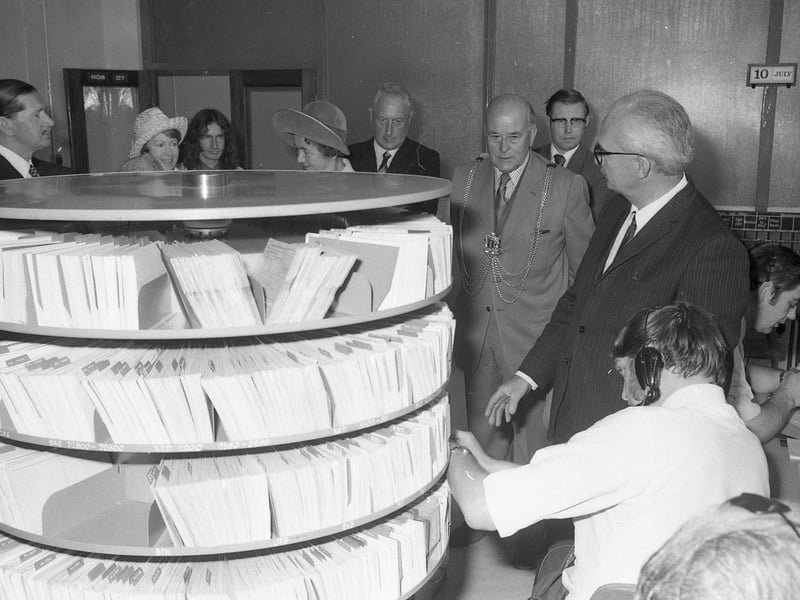 Coun Parker described the facility - which was set to be extended in 1976and 1978 - as the ‘perfect answer’ to the town’s telephone problems.
