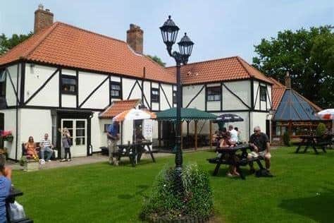 The Royal Oak pub, known as 'The Splash', in Little Cawthorpe, which has been crowned the best in Lincolnshire.